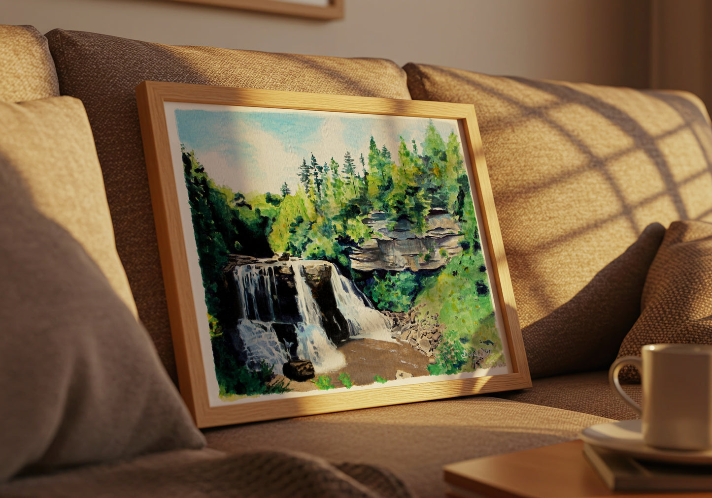 Blackwater Falls West Virginia Art Print