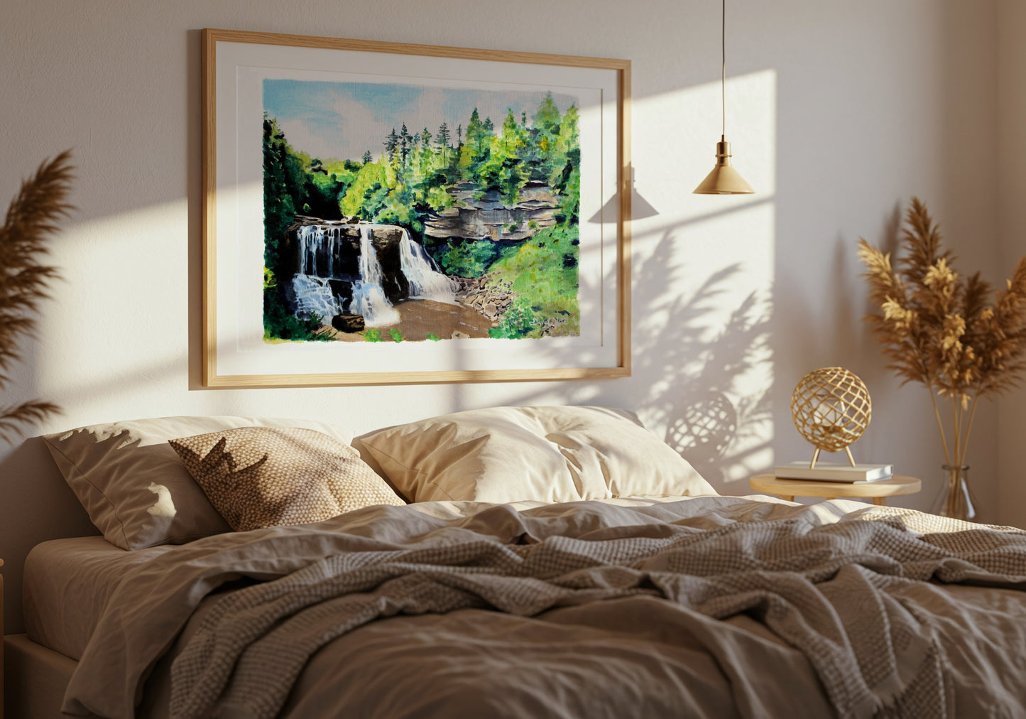 Blackwater Falls West Virginia Painting