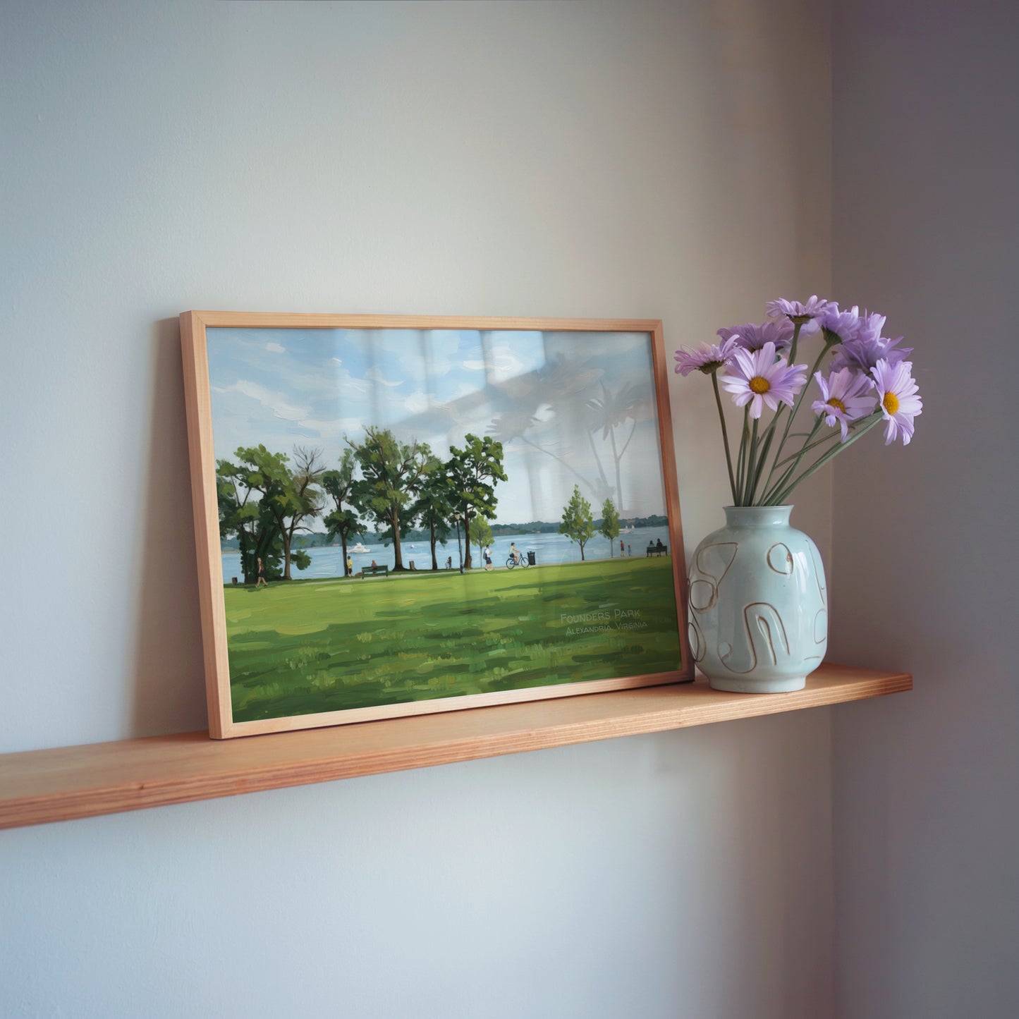 Founders Park Alexandria Virginia Art Print Download