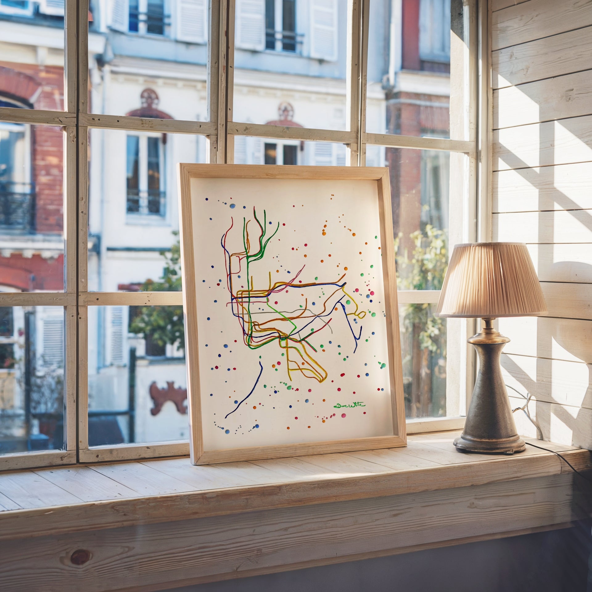 New York City Subway Map Art