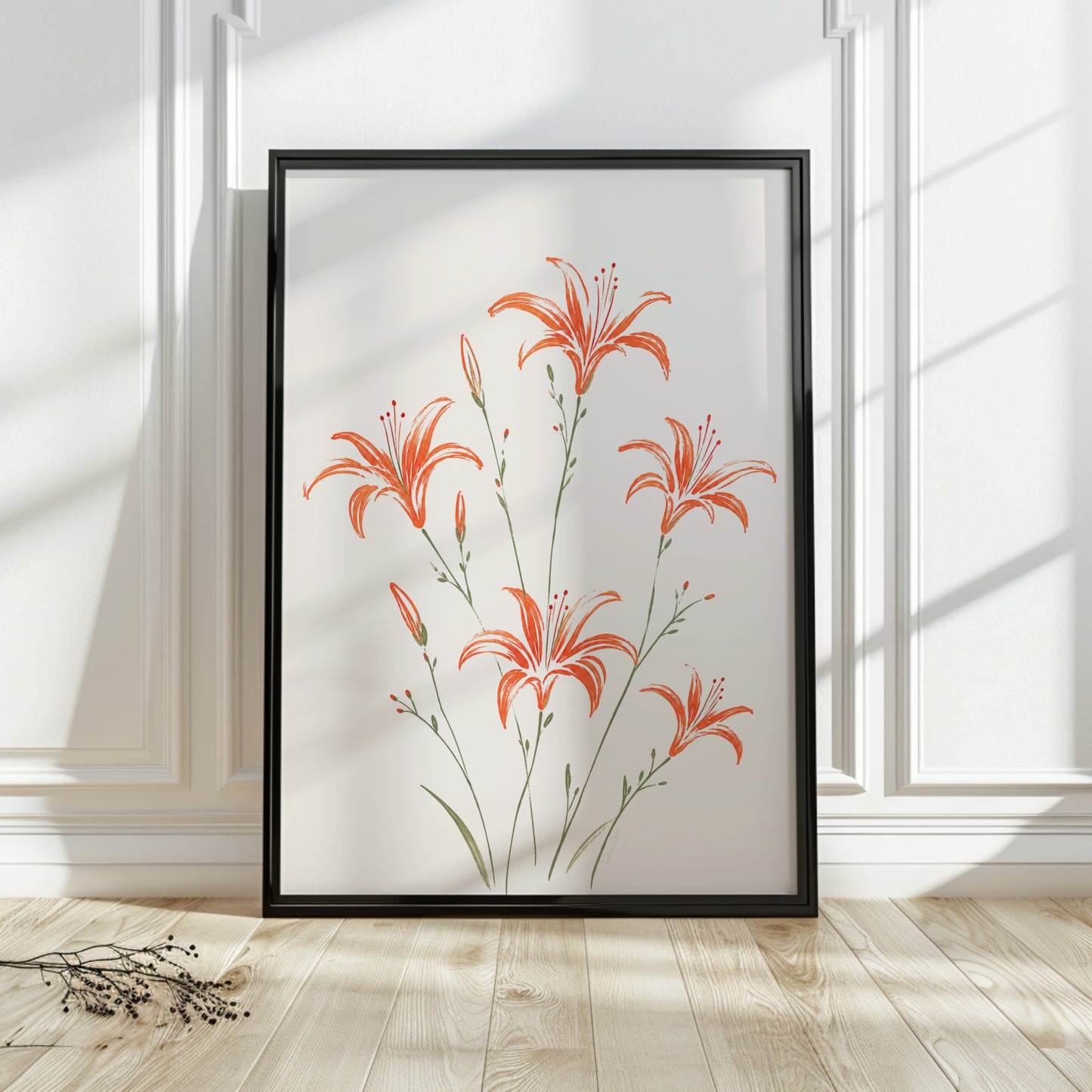 Tiger Lilies Artwork