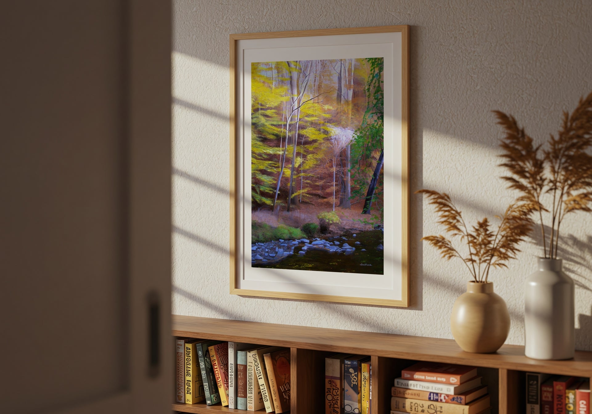 Autumn Landscape Painting Art Print
