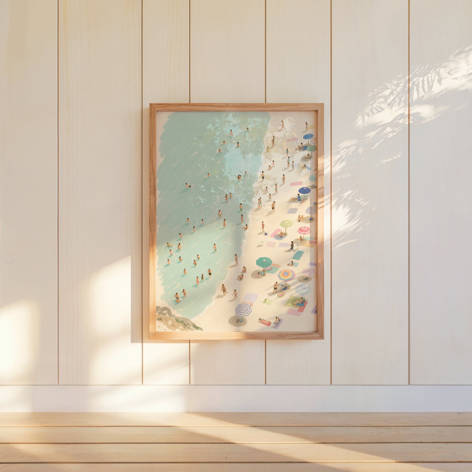 Beach Wall Art Print Abstract