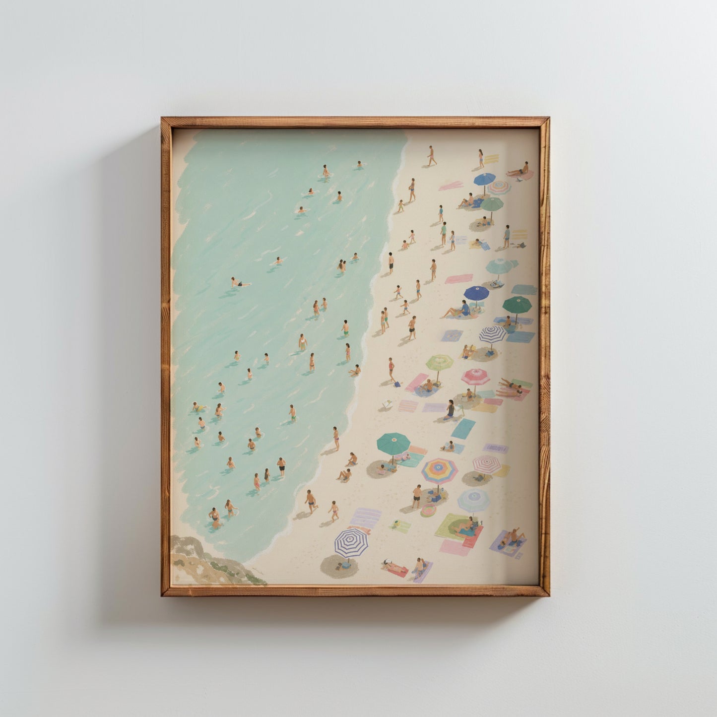 Abstract Beach Art Printable