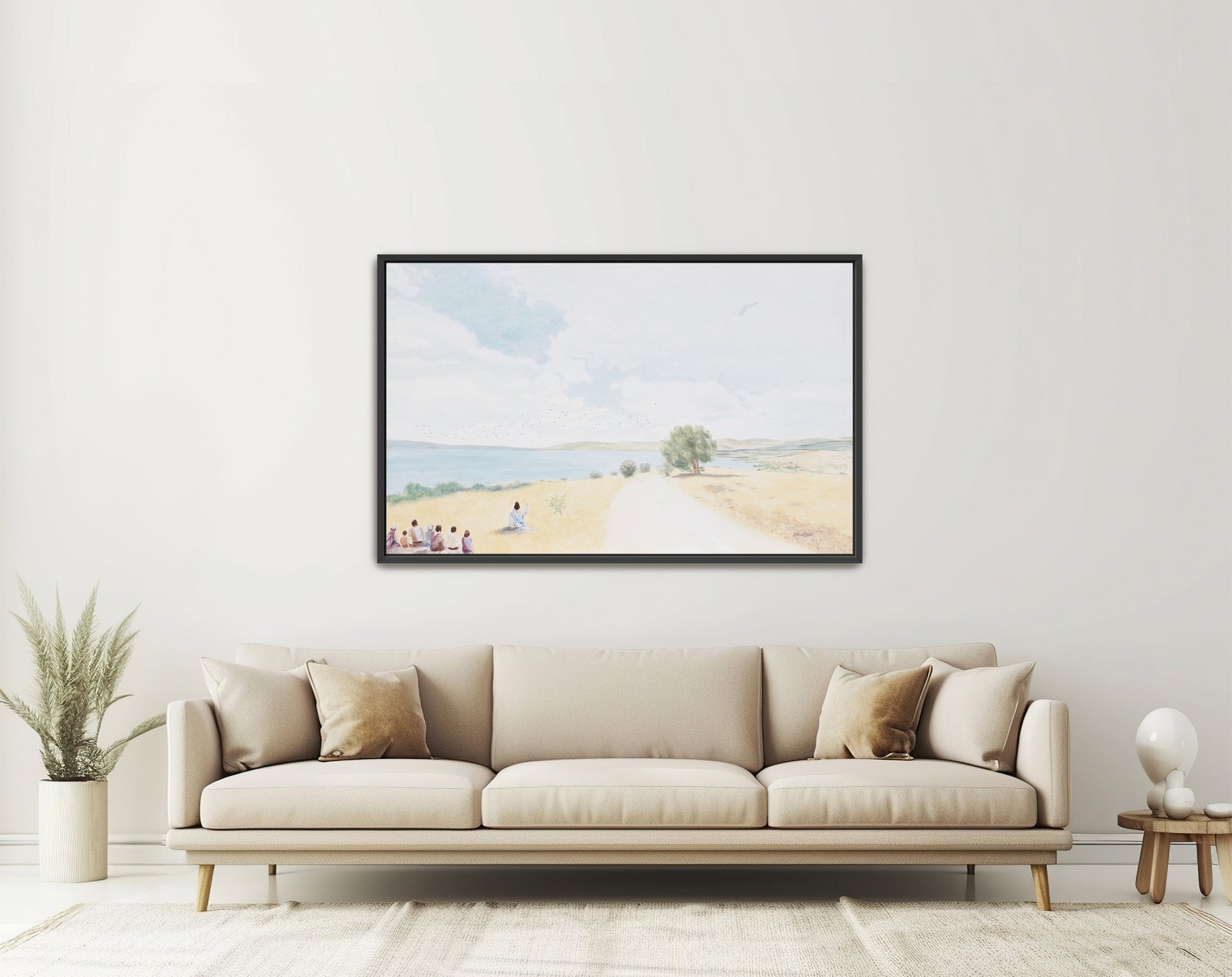 Jesus Painting Canvas Art The Sermon on the Mount