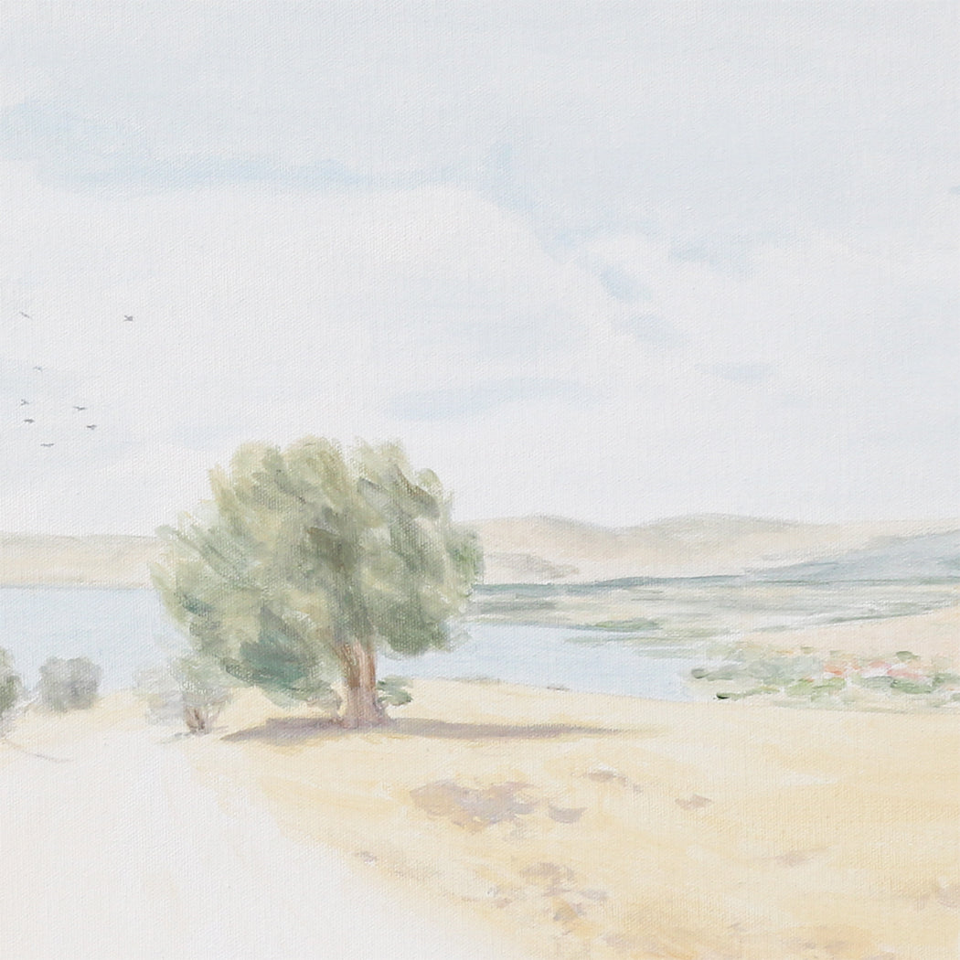 Jesus Canvas Art Sea of Galilee Painting, Look at the Birds of the Air