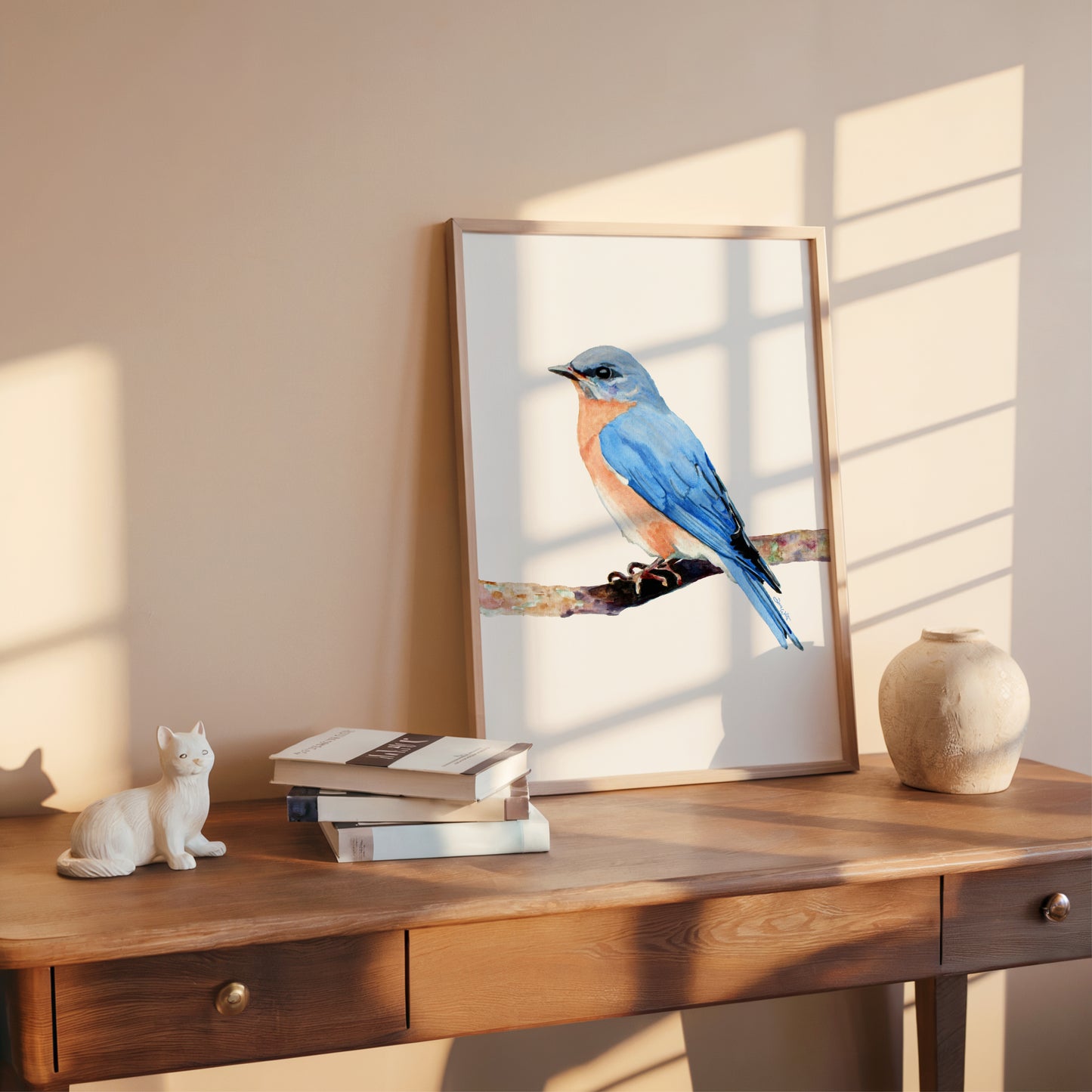 Female Bluebird Art Print