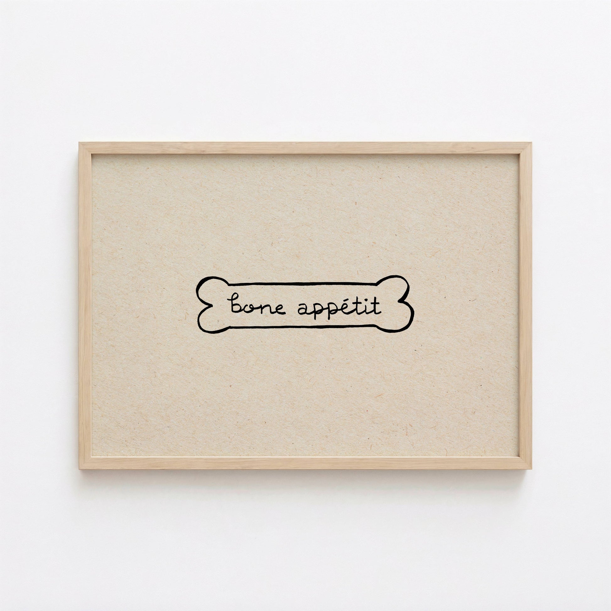 Bone Appetit Dog Print