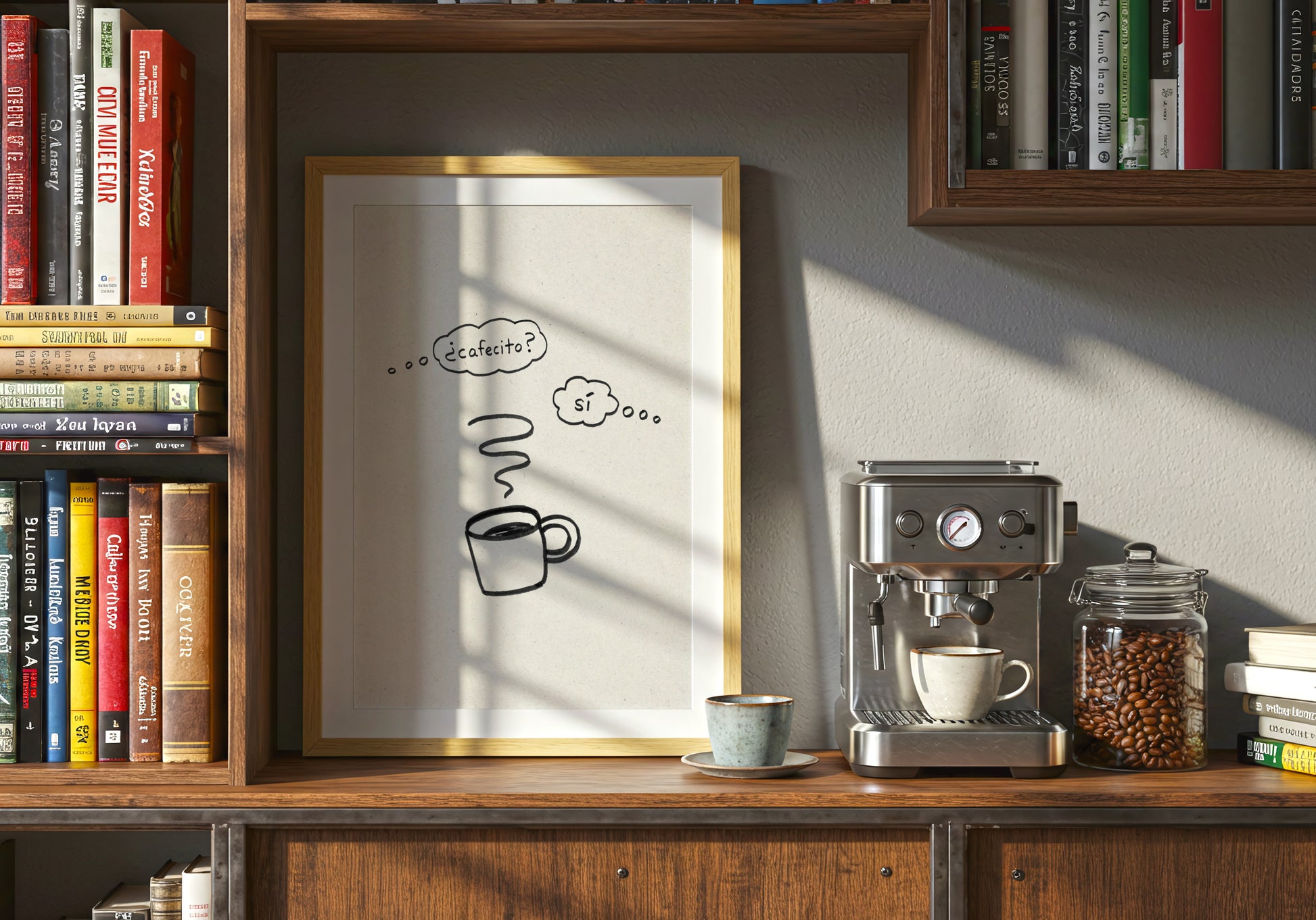 Printable Coffee Art Spanish Cafecito