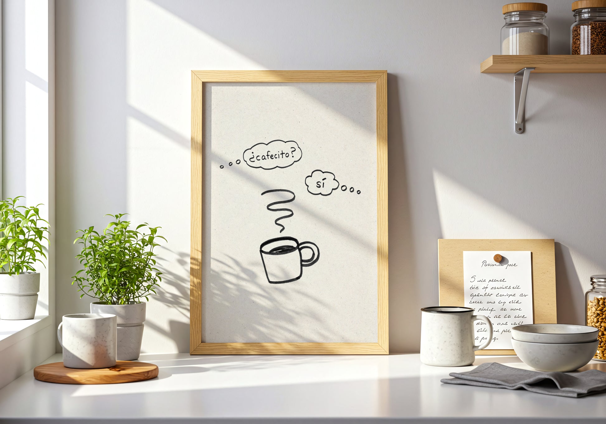 Spanish Coffee Art Printable
