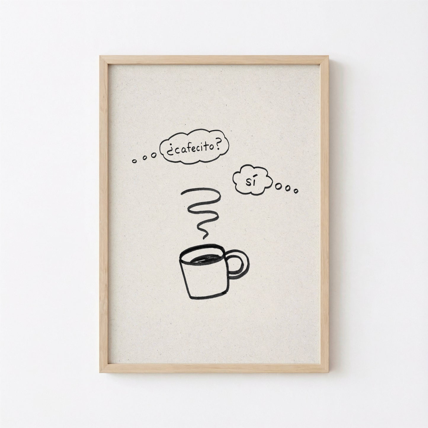Cafecito Art Print Printable