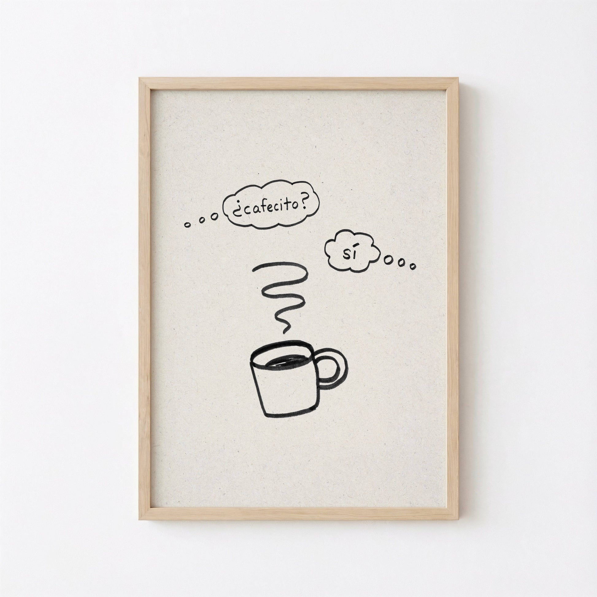 Cafecito Art Print Printable