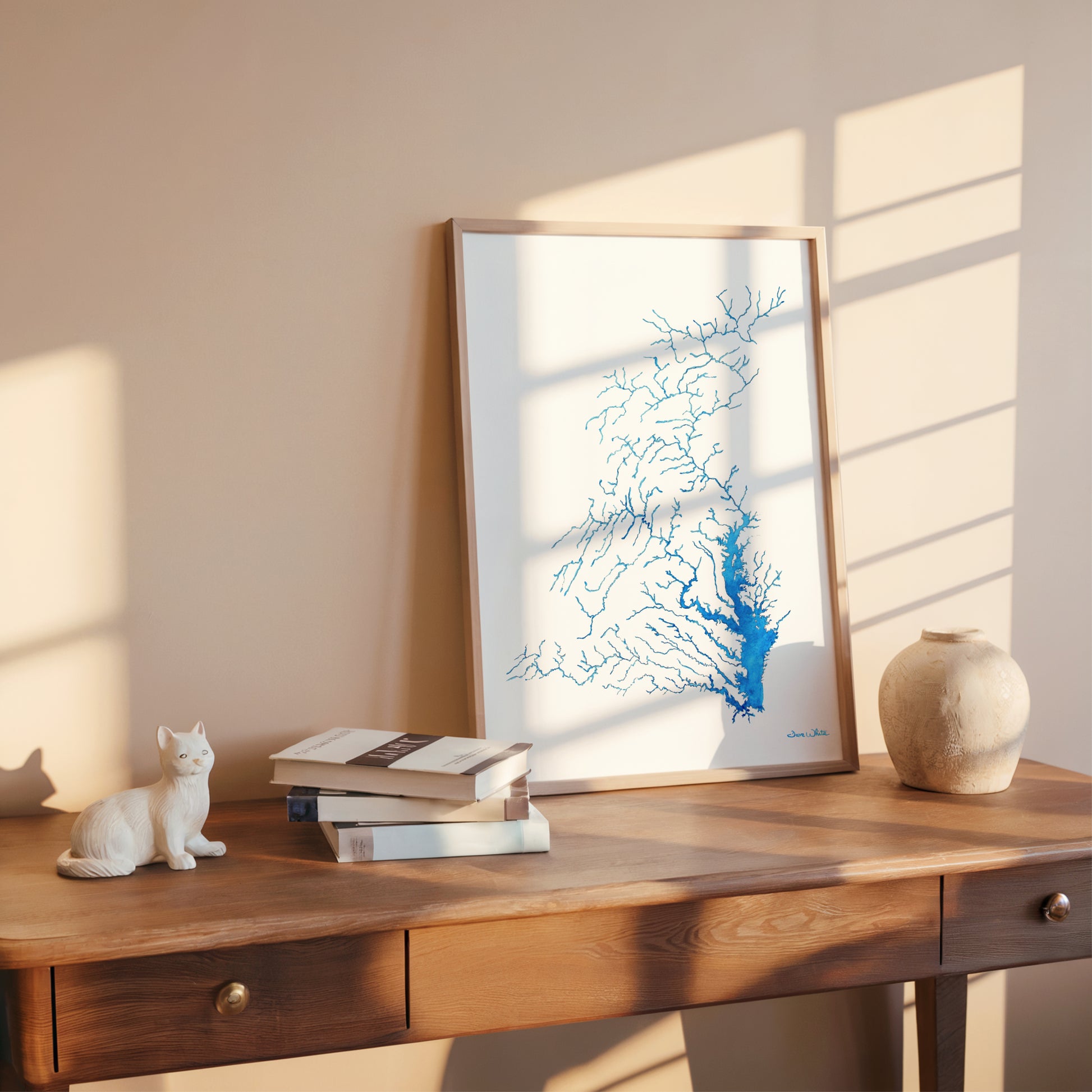 Chesapeake Bay Watershed Art Print