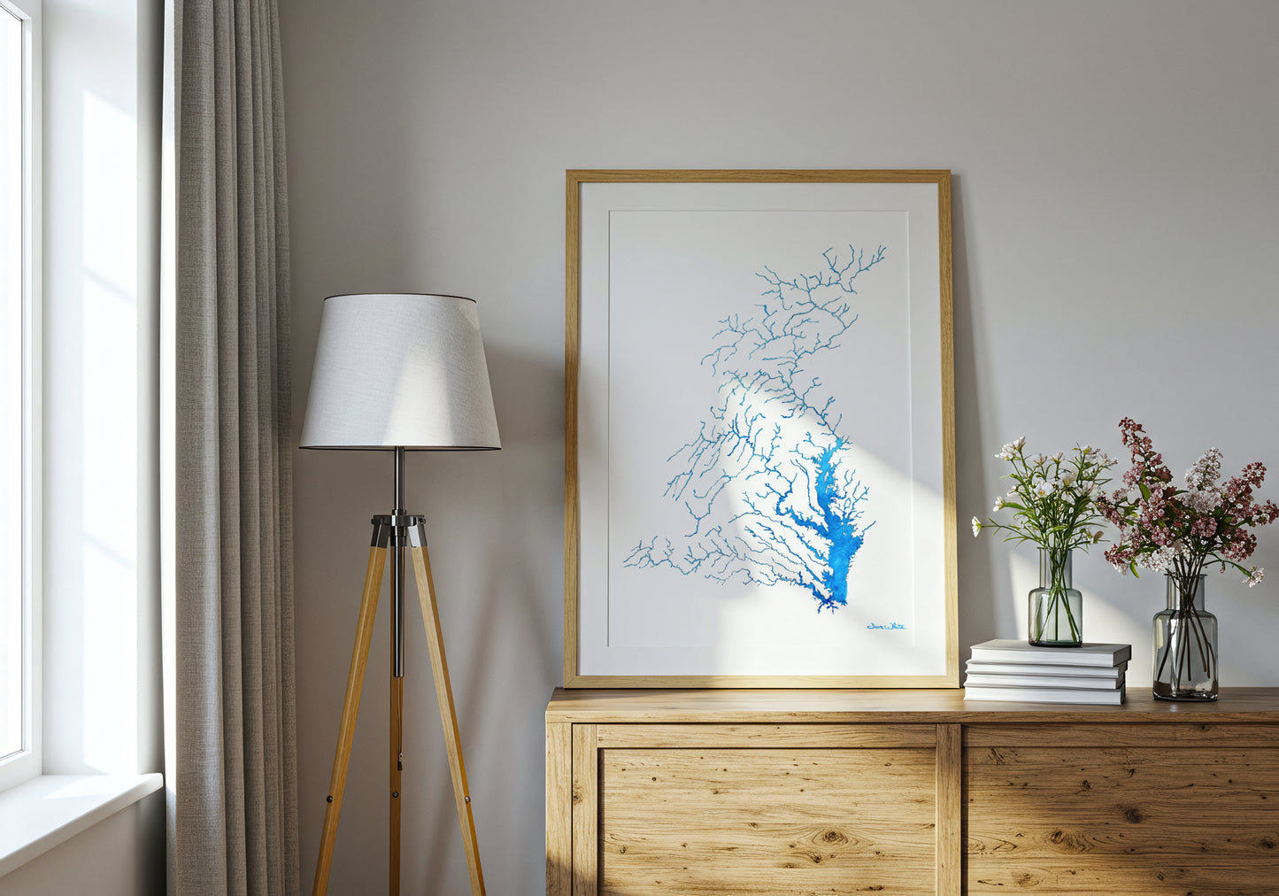 Chesapeake Bay Watercolor Painting