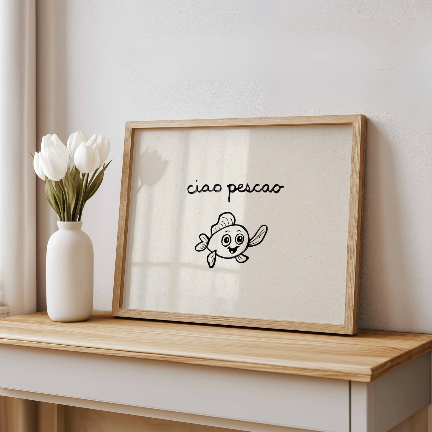 Printable Spanish Wall Art Ciao Pescao