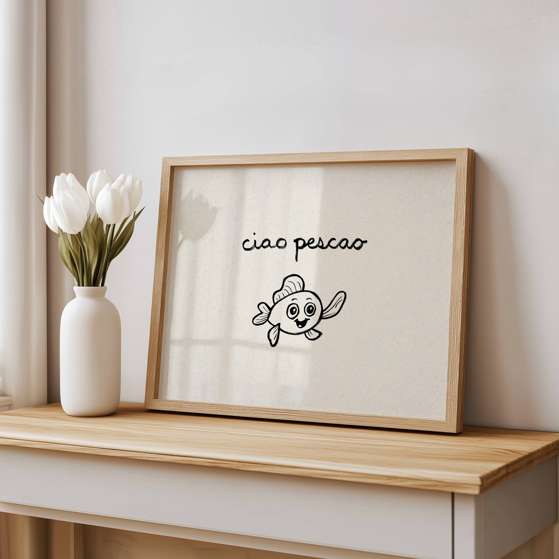 Printable Spanish Wall Art Ciao Pescao