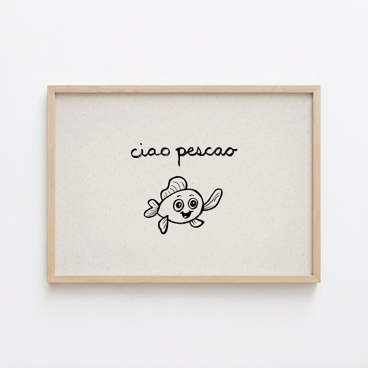 Printable Spanish Art Ciao Pescao