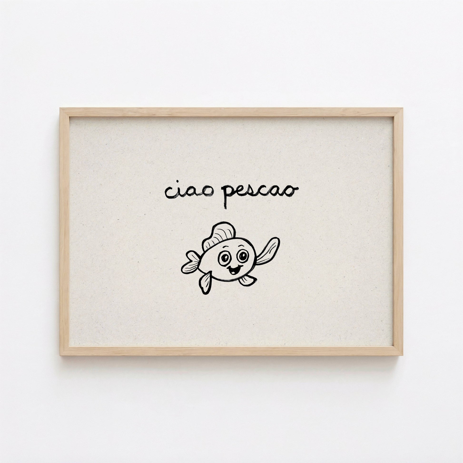 Printable Spanish Art Ciao Pescao