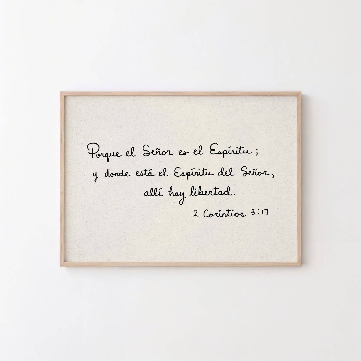 Arte Cristiano Imprimible 2 Corintios 3:17