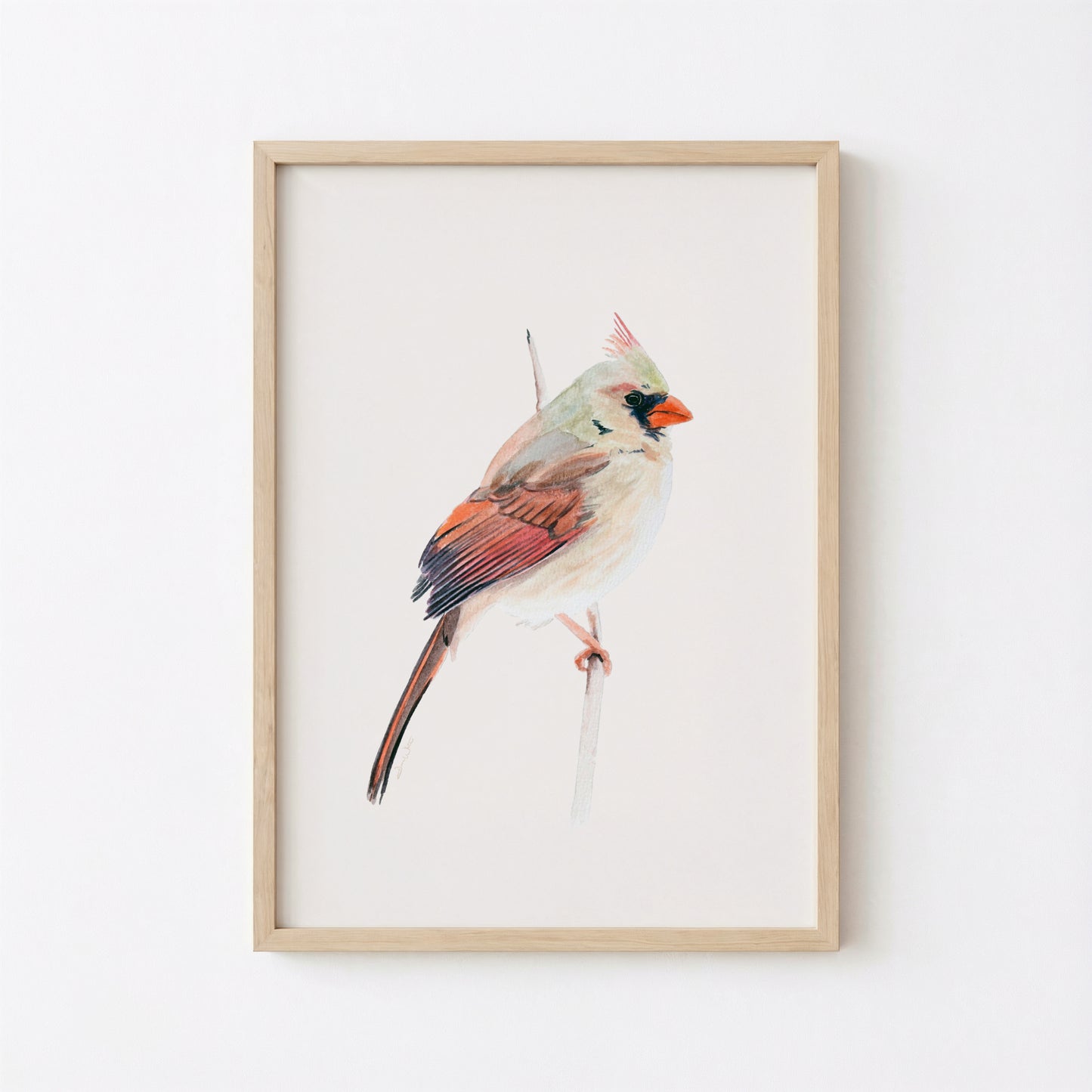 Printable Cardinal Bird Art