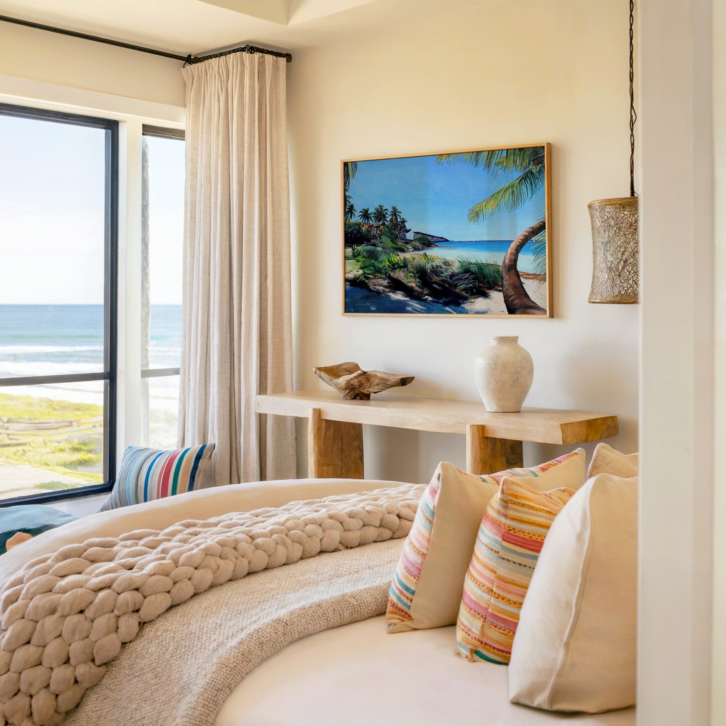 Florida Keys Beach Painting Bahia Honda Art