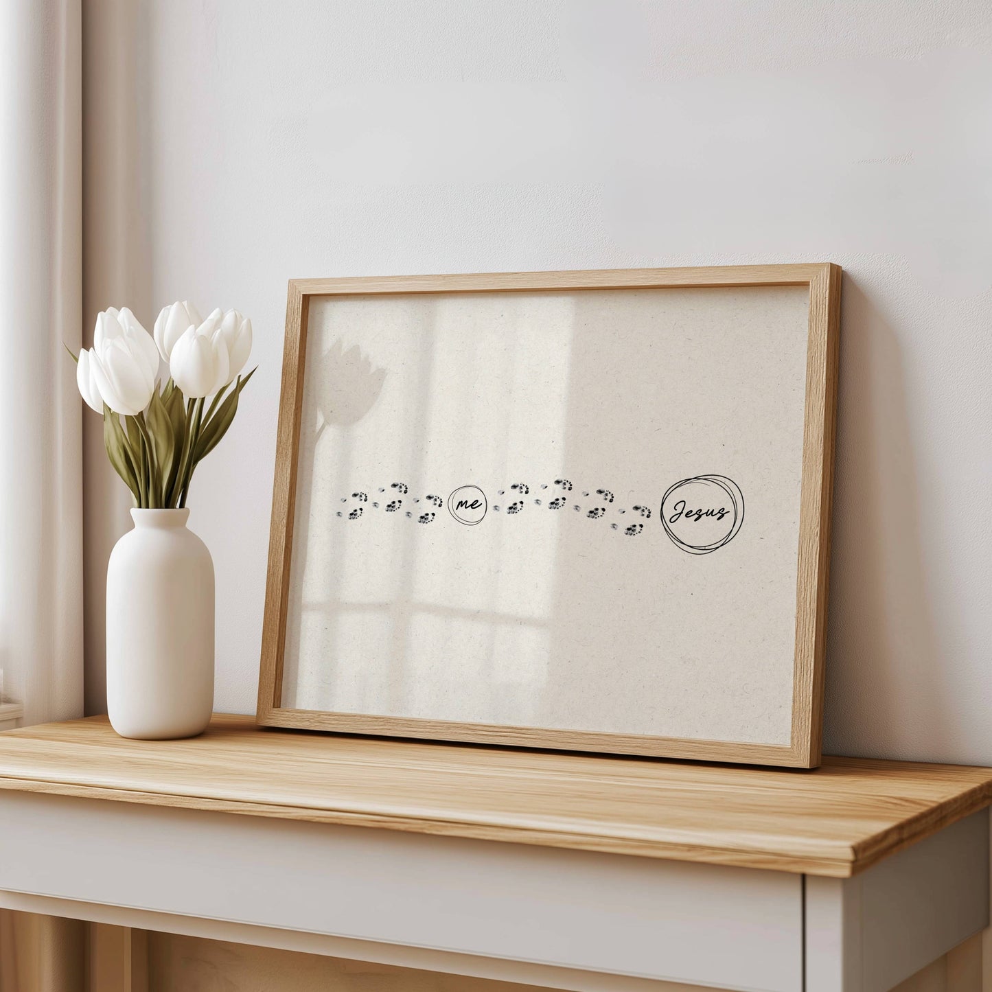 Printable Christian Art Jesus Follower