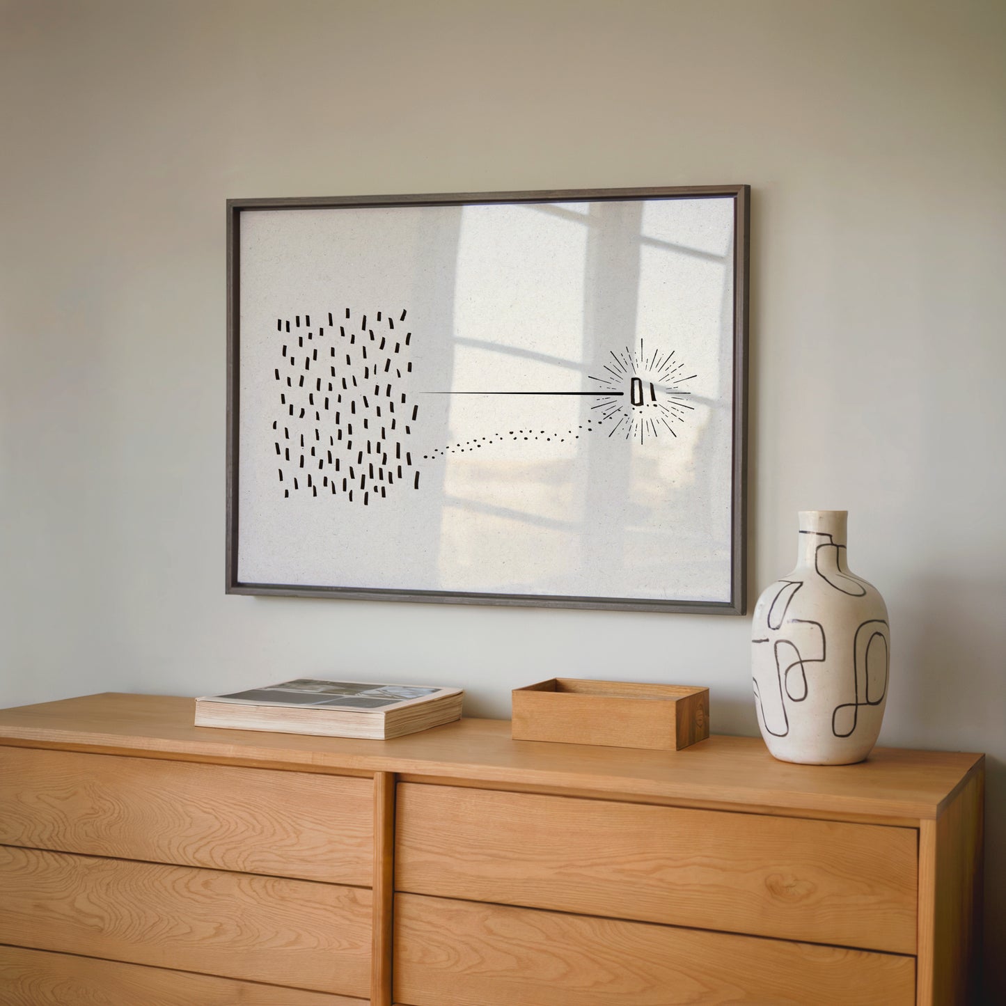 The Parable of the Lost Sheep Abstract Art