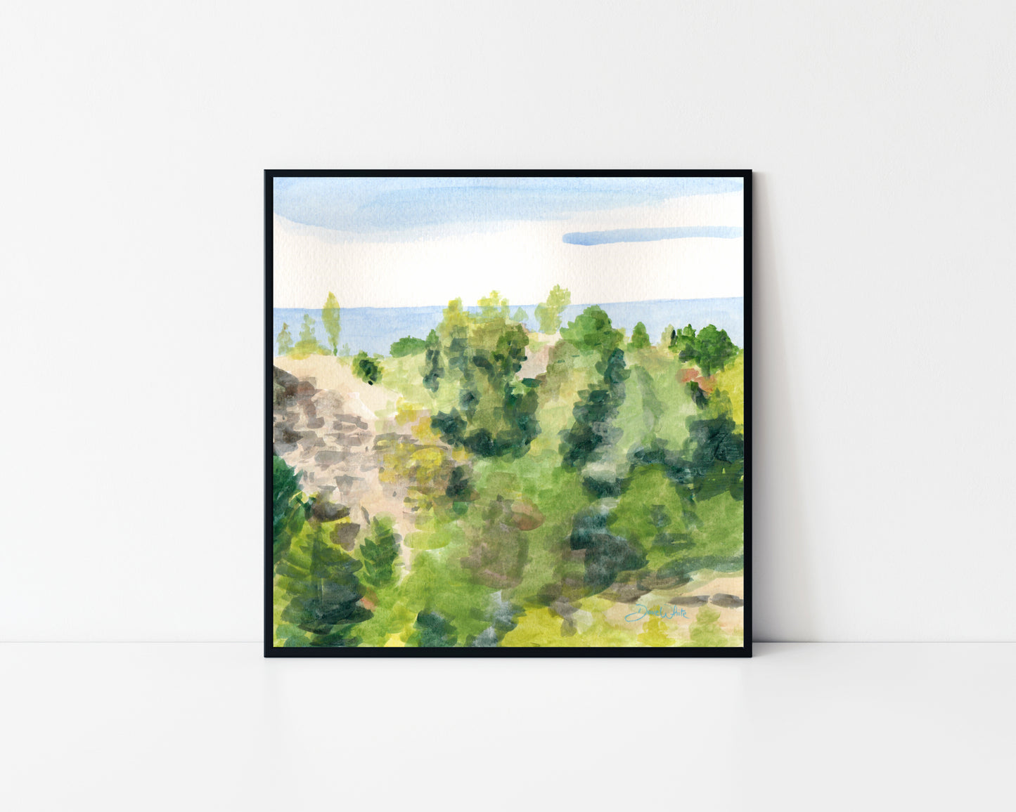 Lake Michigan Indiana Sand Dunes Artwork