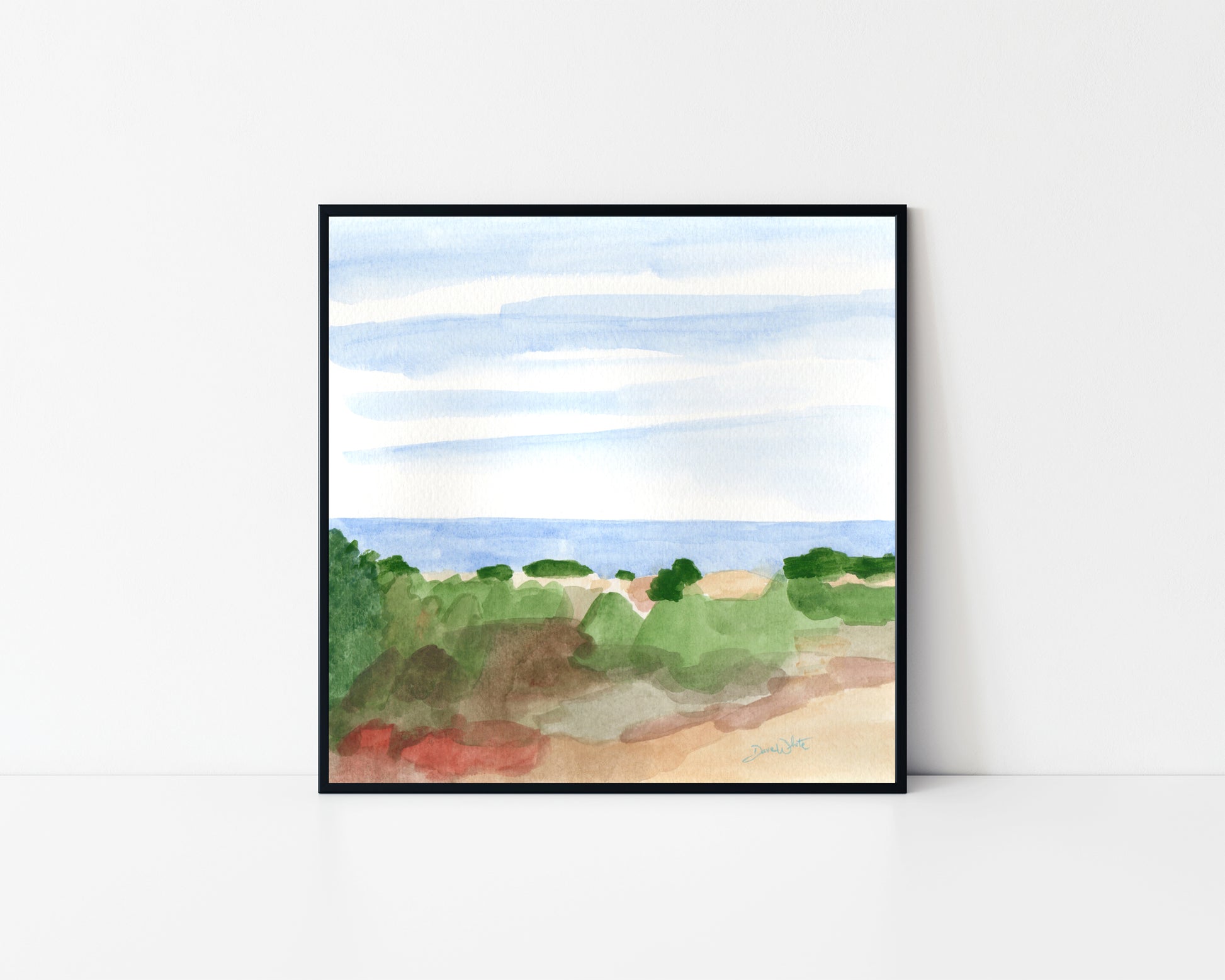 Lake Michigan Sand Dunes Artwork