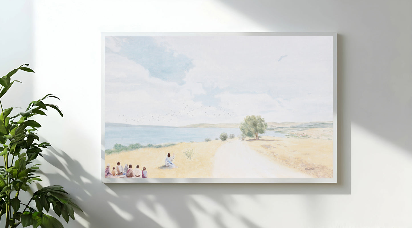 Jesus Wall Art Look at the Birds