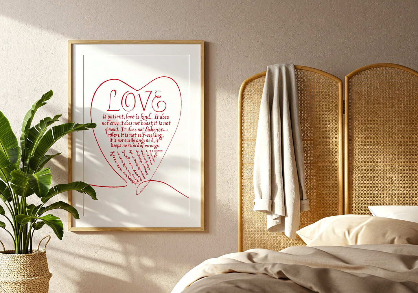 Love is Patient Love is Kind Artwork