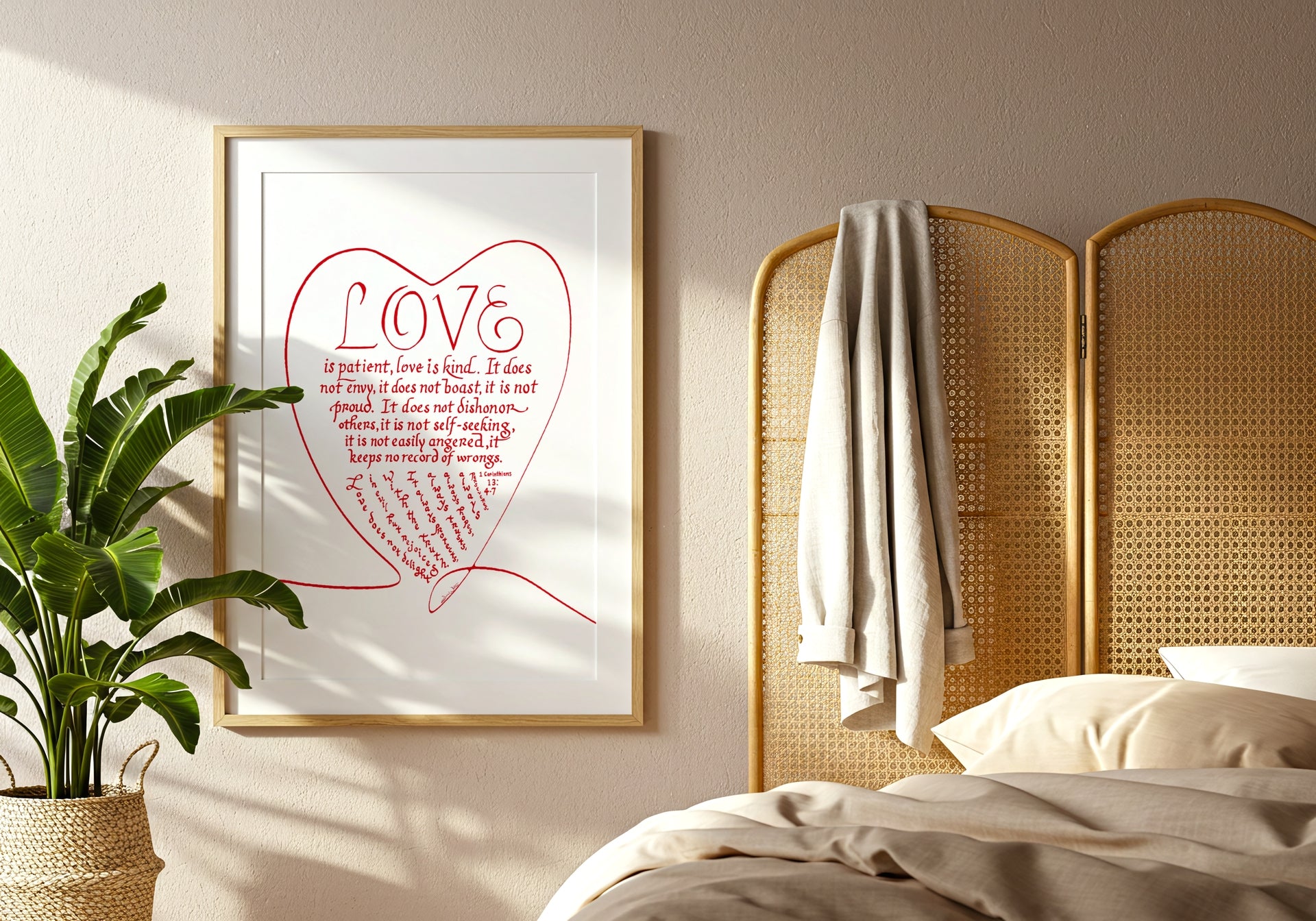 Love is Patient Love is Kind Artwork