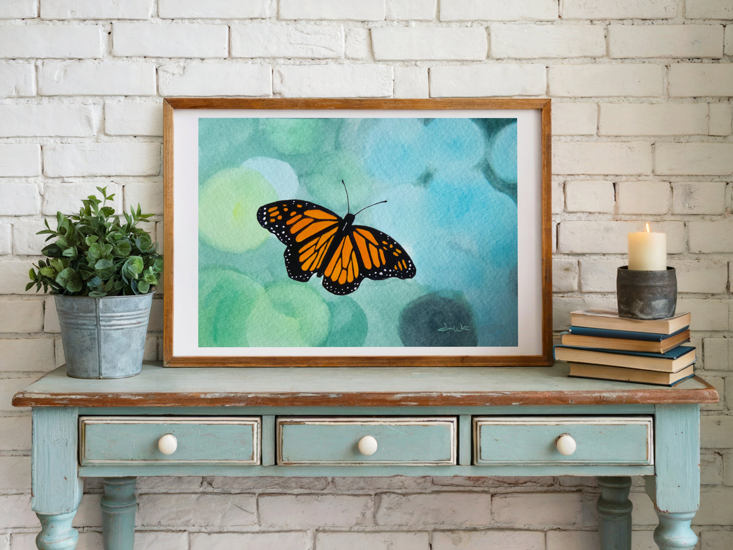 Monarch Butterfly Art Print