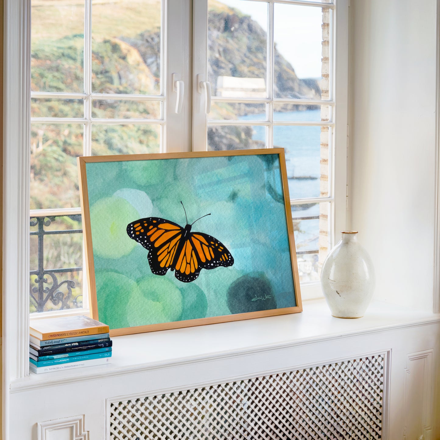 Monarch Butterfly Painting