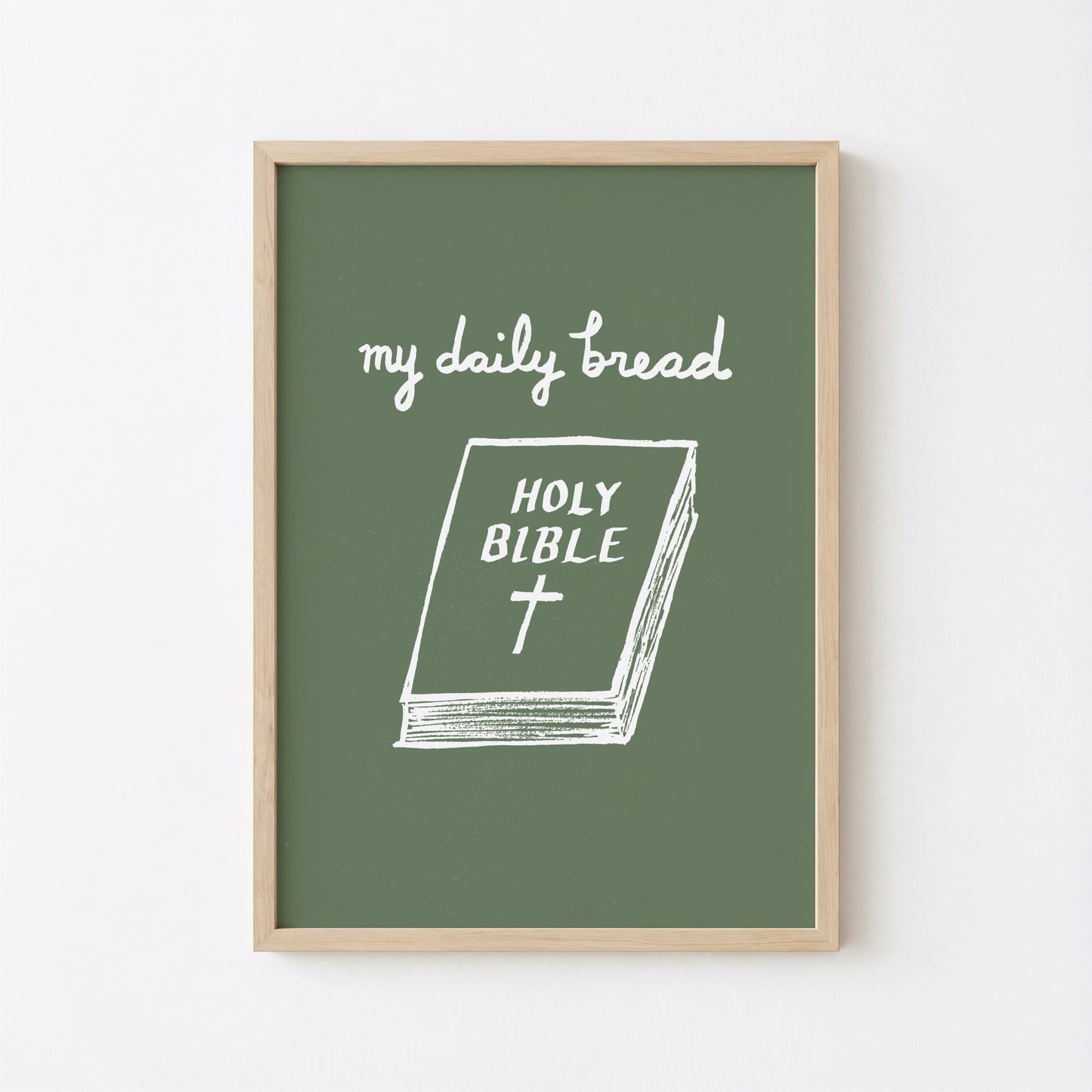 Daily Bread Printable Christian Art