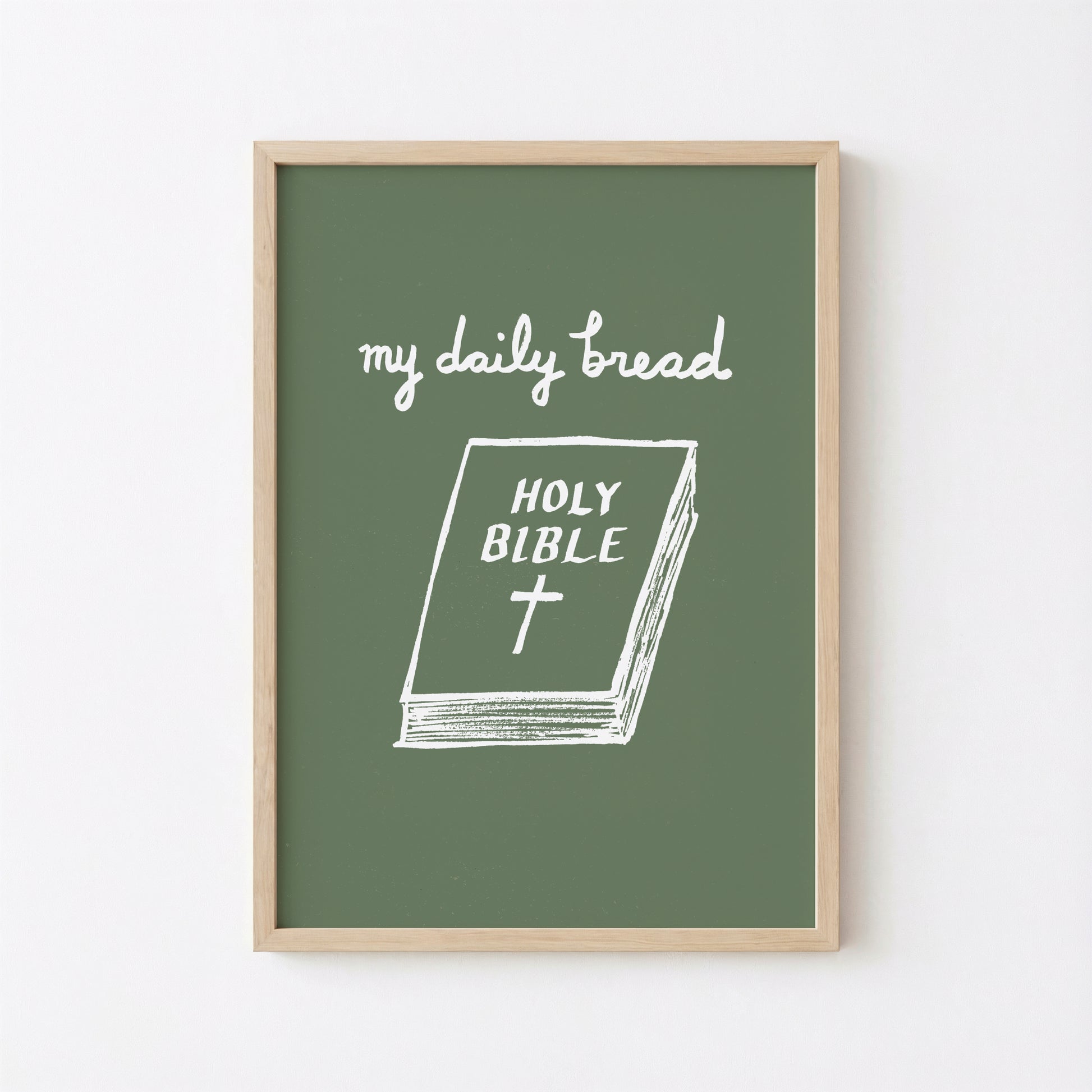 Daily Bread Printable Christian Art