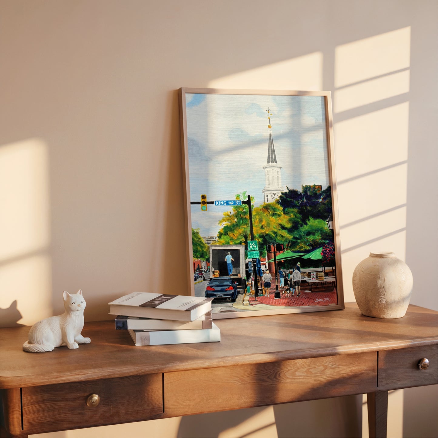 Old Town Alexandria Painting