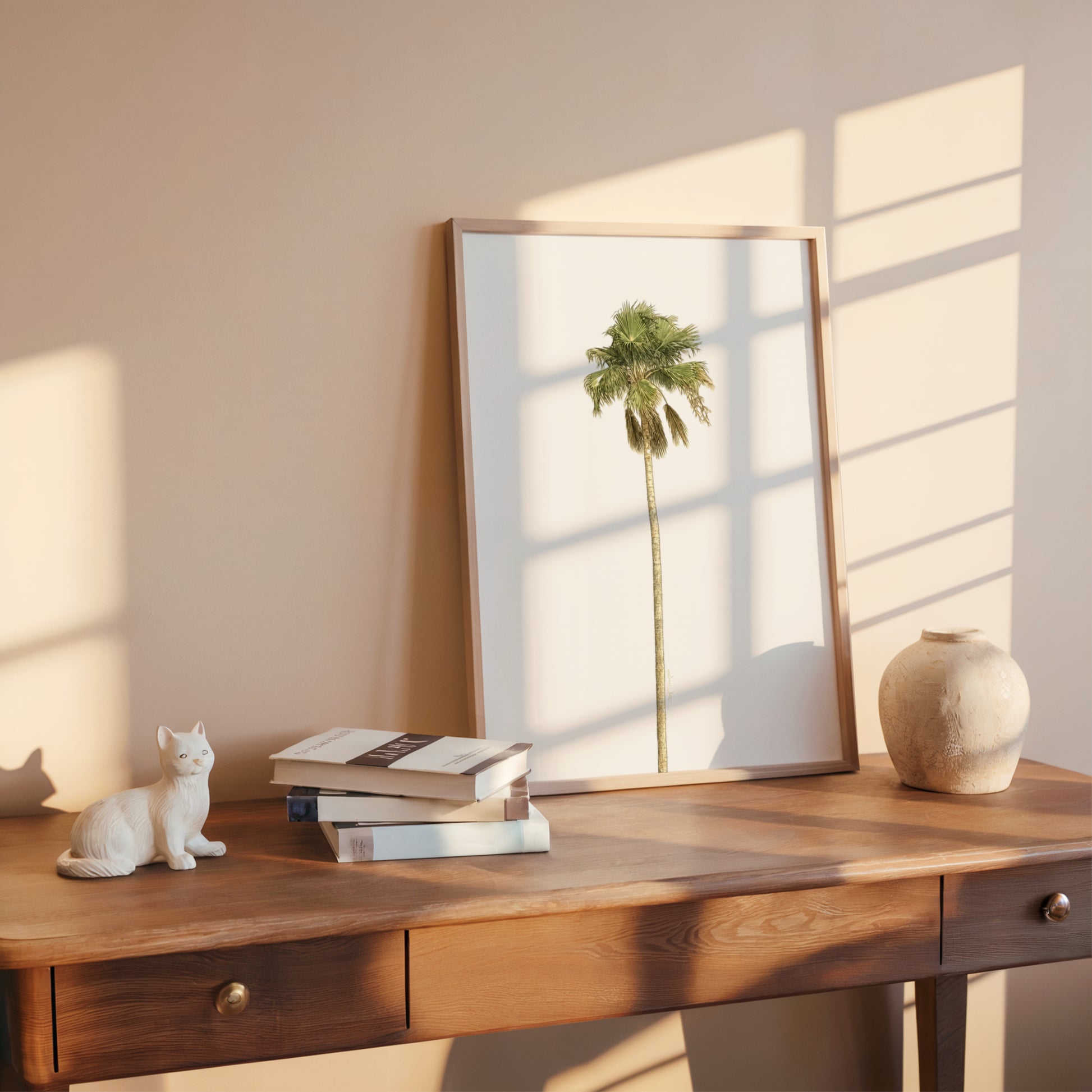 Minimalist Palm Tree Wall Art Decor