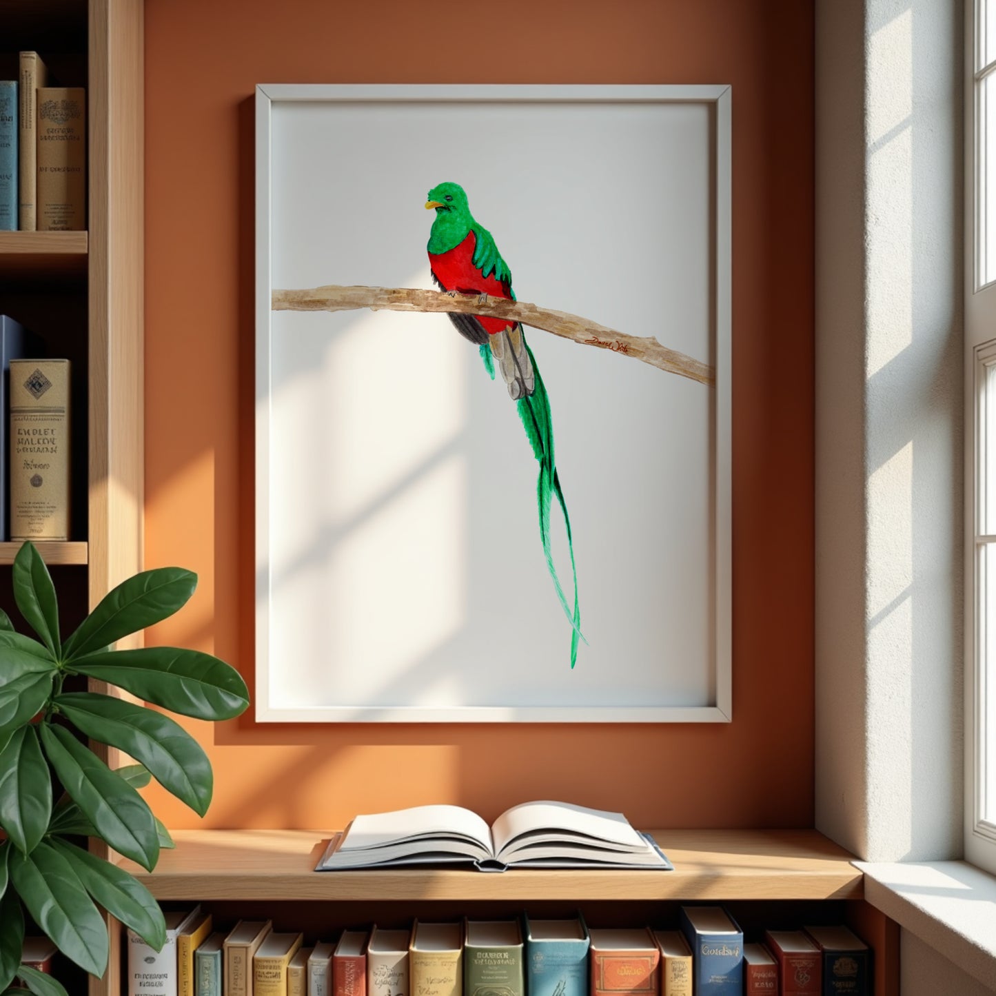Resplendent Quetzal Wall Art Print