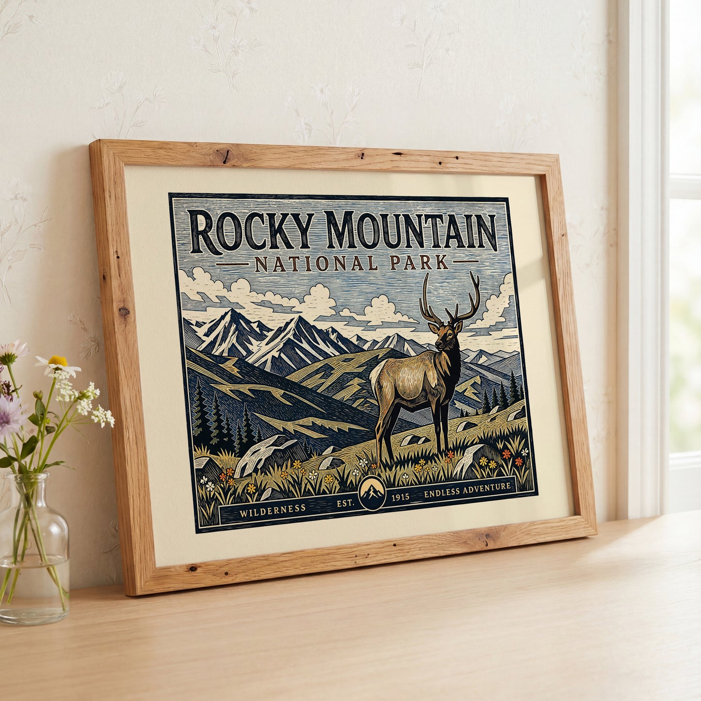 Rocky Mountain National Park Poster Print