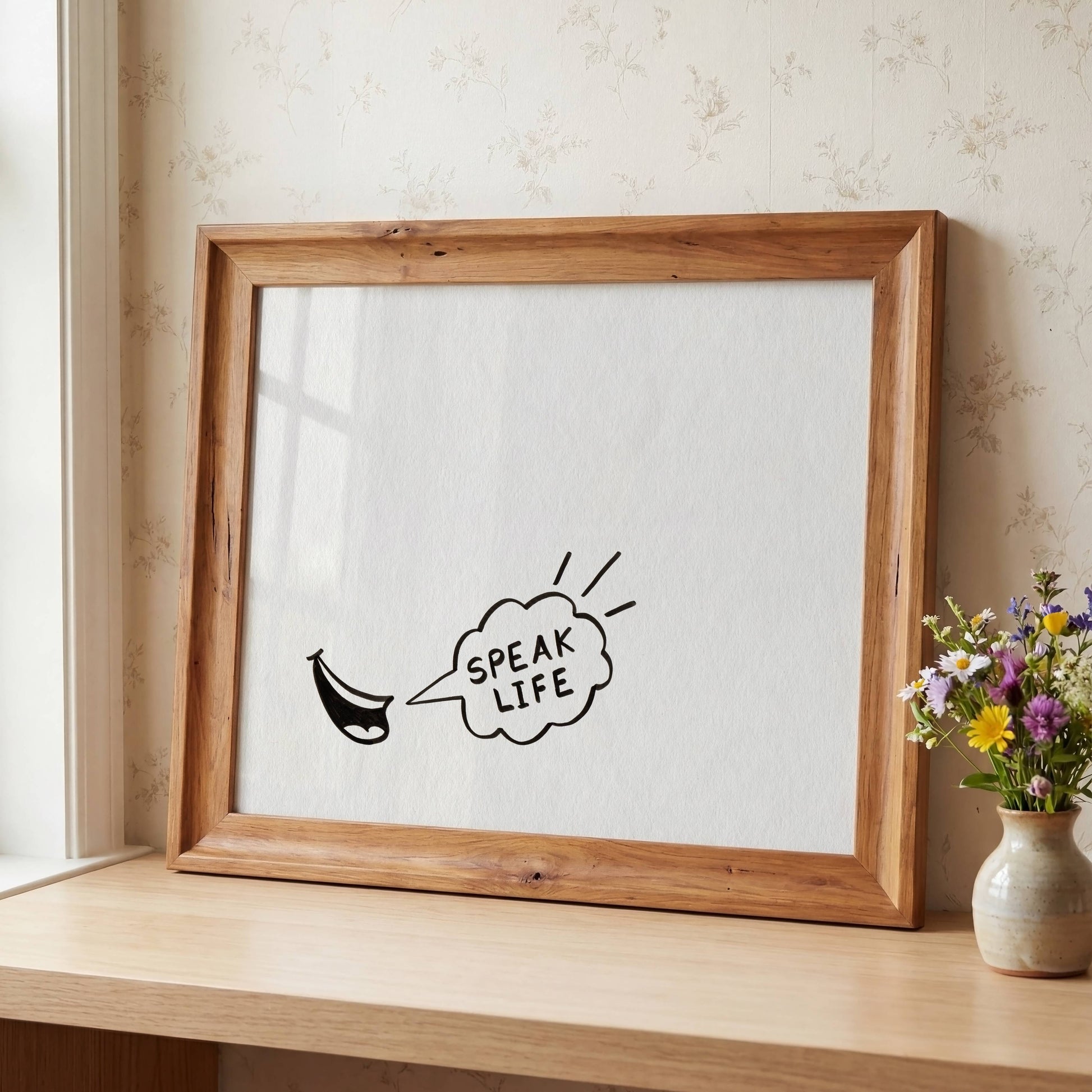Speak Life Printable Art Christian Decor