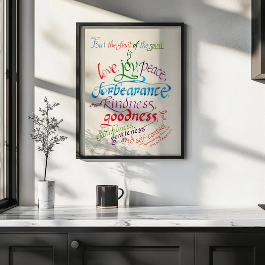 The Fruit of the Spirit Wall Art Print