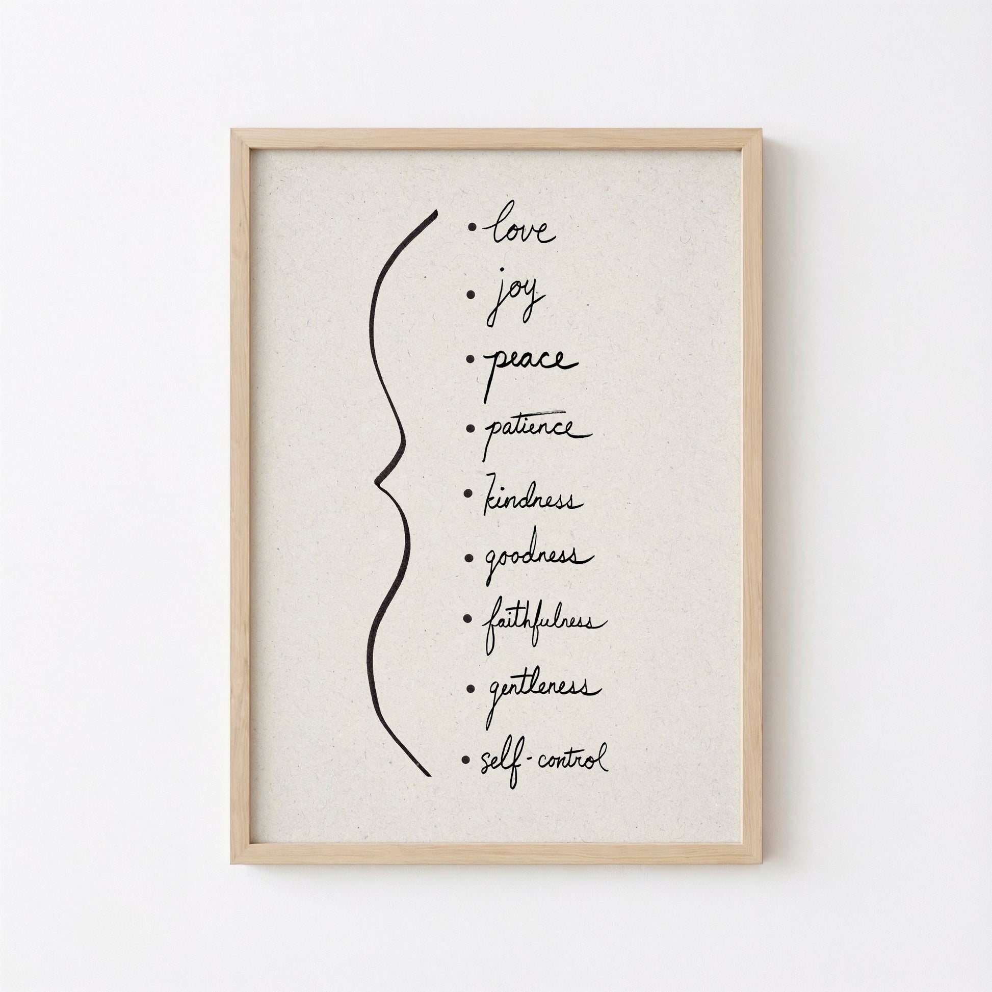 The Fruit of the Spirit Printable Art