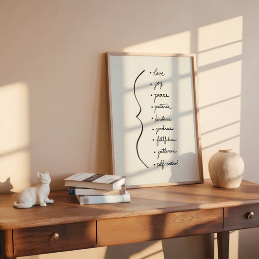 The Fruit of the Spirit Printable Art Christian 