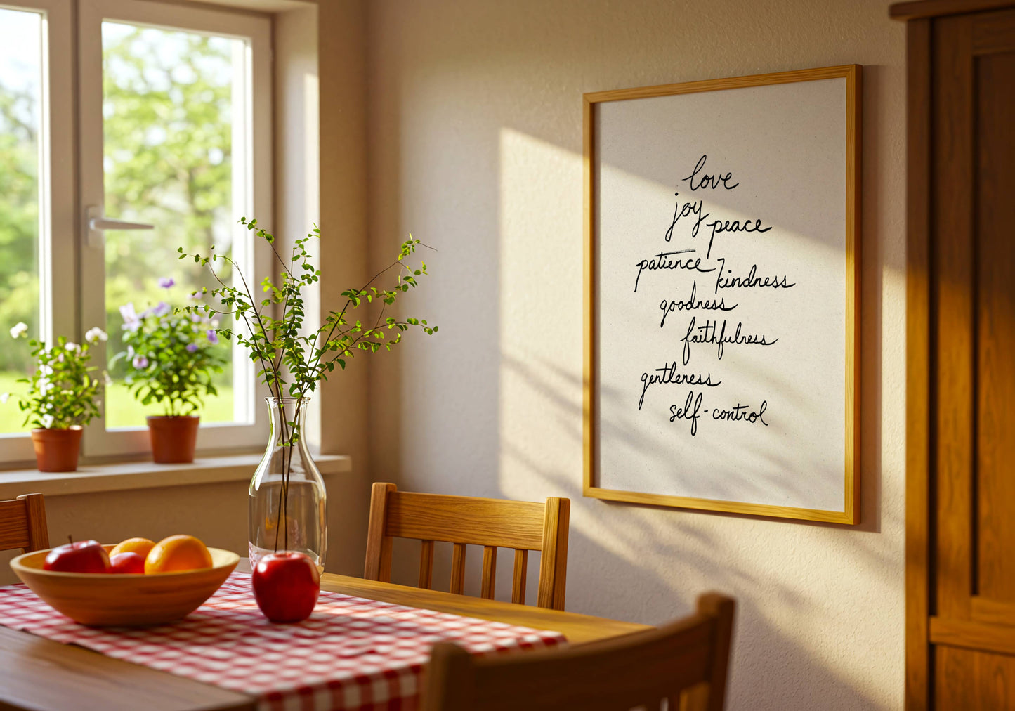 The Fruit of the Spirit Printable Christian Wall Art
