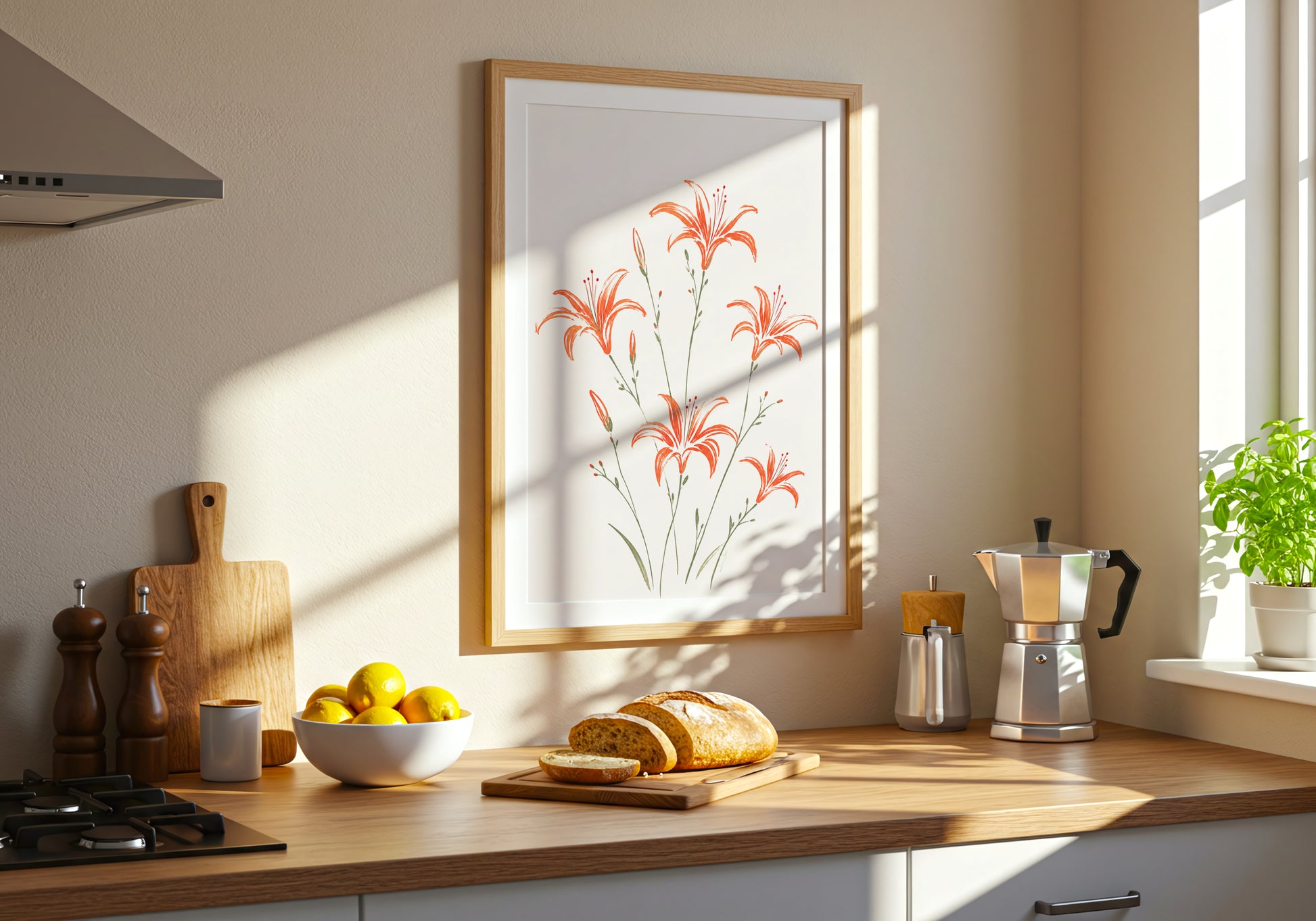 Tiger Lilies Wall Art Print