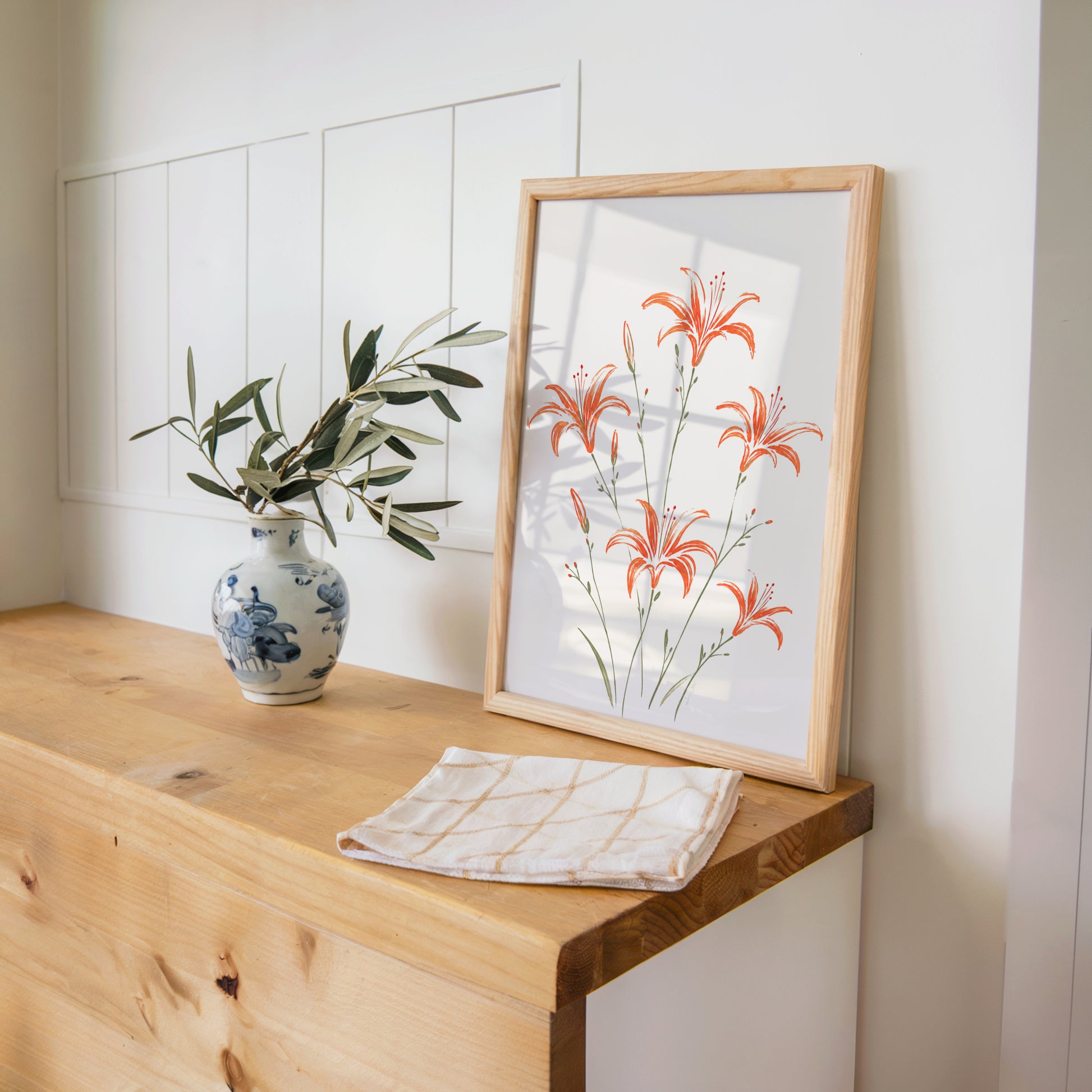 Tiger Lilies Art Printable