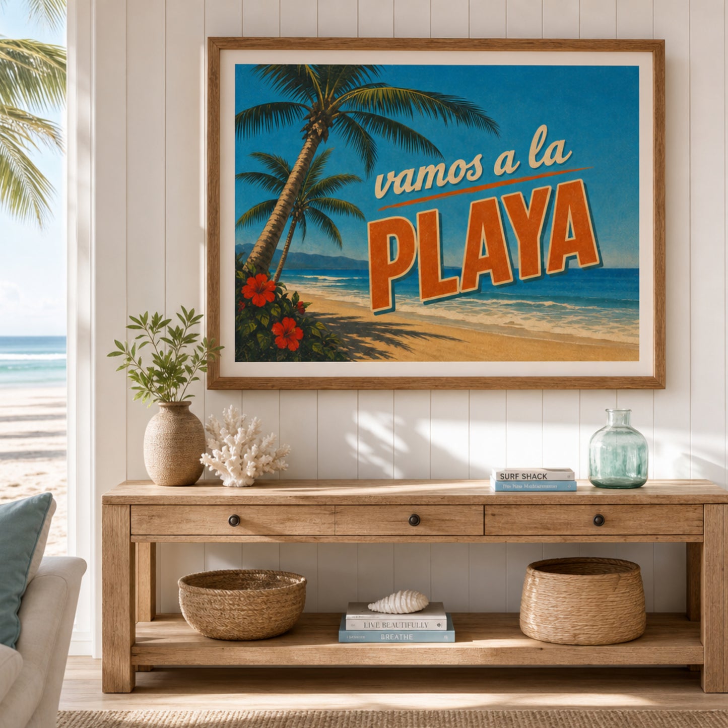 Vamos a la Playa Poster Printable