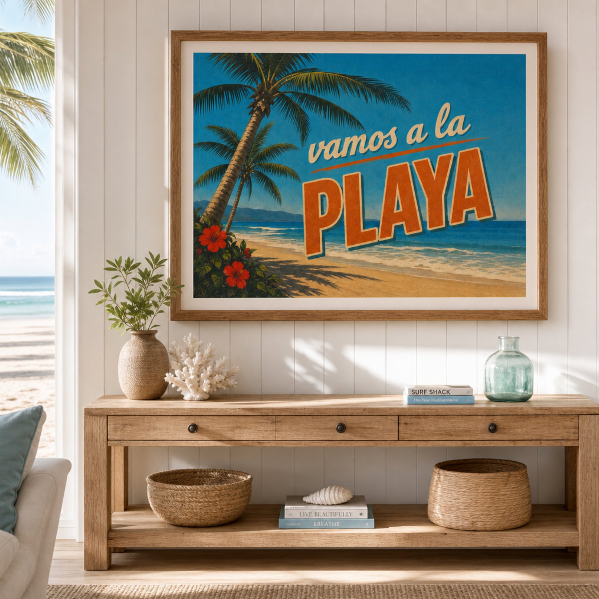 Vamos a la Playa Poster Printable