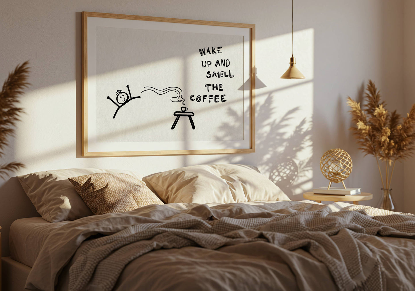 Wake Up and Smell the Coffee Print